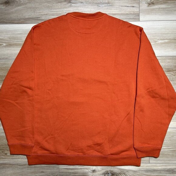 NWT Chaps Ralph Lauren Orange Sweatshirt - Men Size Large - Picture 9 of 15